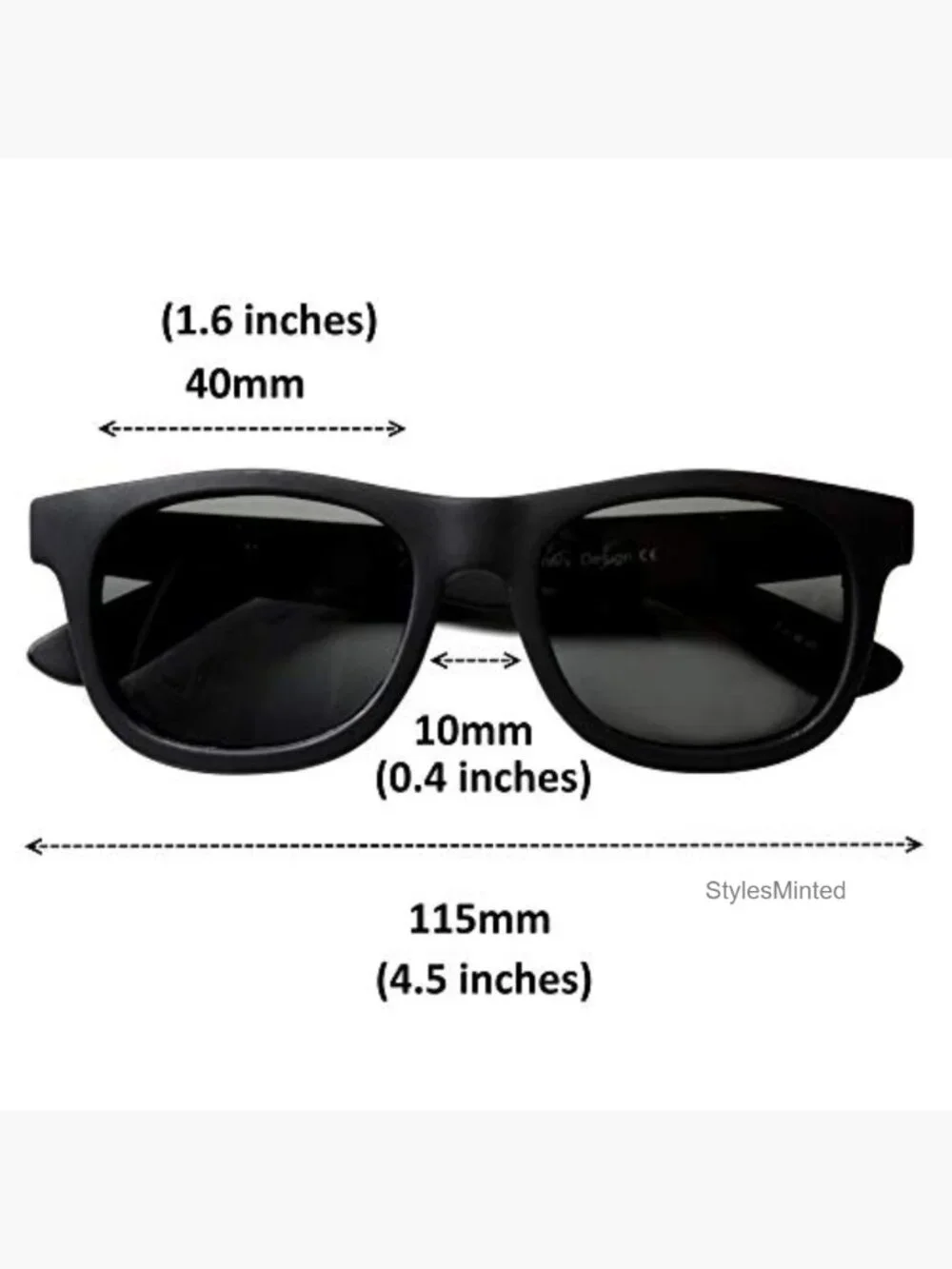 Vintage Baby Toddler Sunglasses Ages 1-2 UV400 Polarized Flexible Frame